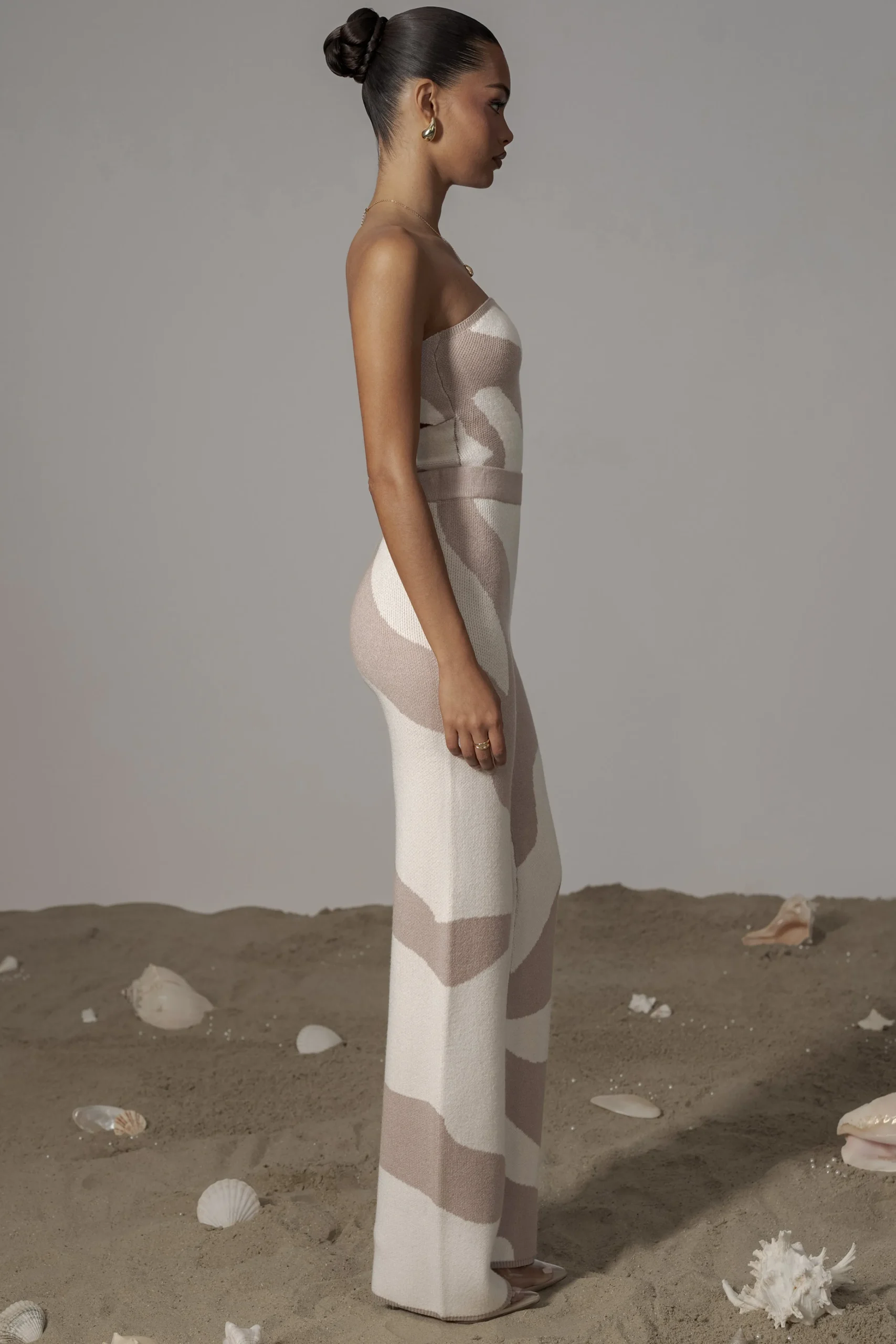 beige_abstract_tiarra_pan_9.webp JLUXLABEL Beige Abstract Tiarra Pants