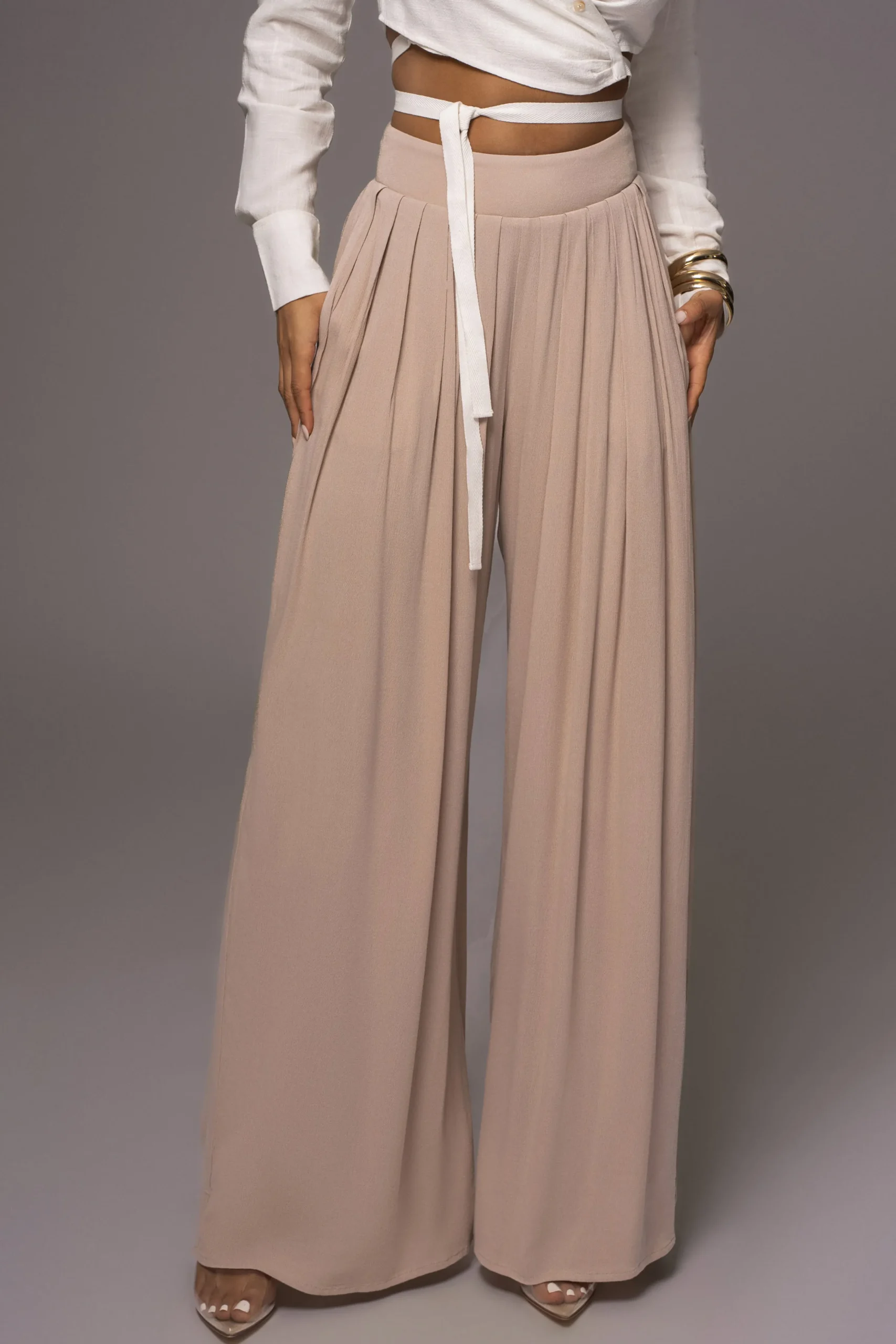 beige_after_sunset_pleate_8.webp JLUXLABEL Beige After Sunset Pleated Pants