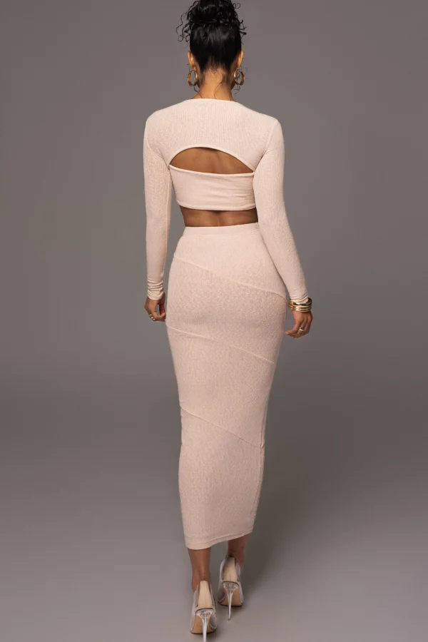 JLUXLABEL Beige All About You Skirt Set