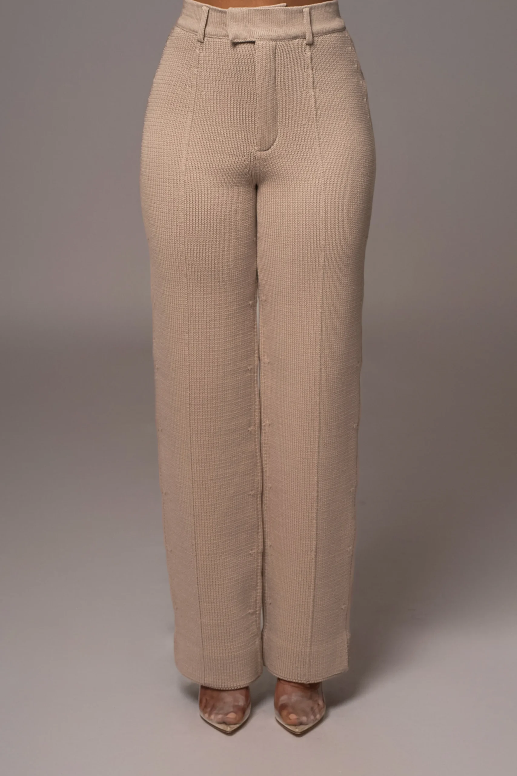 beige_back_in_business_kn_0.webp JLUXLABEL Beige Back In Business Knit Trousers
