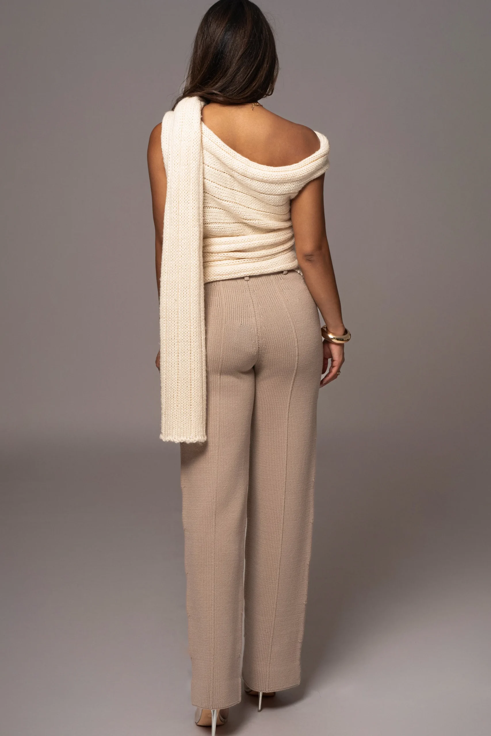 beige_back_in_business_kn_9.webp JLUXLABEL Beige Back In Business Knit Trousers