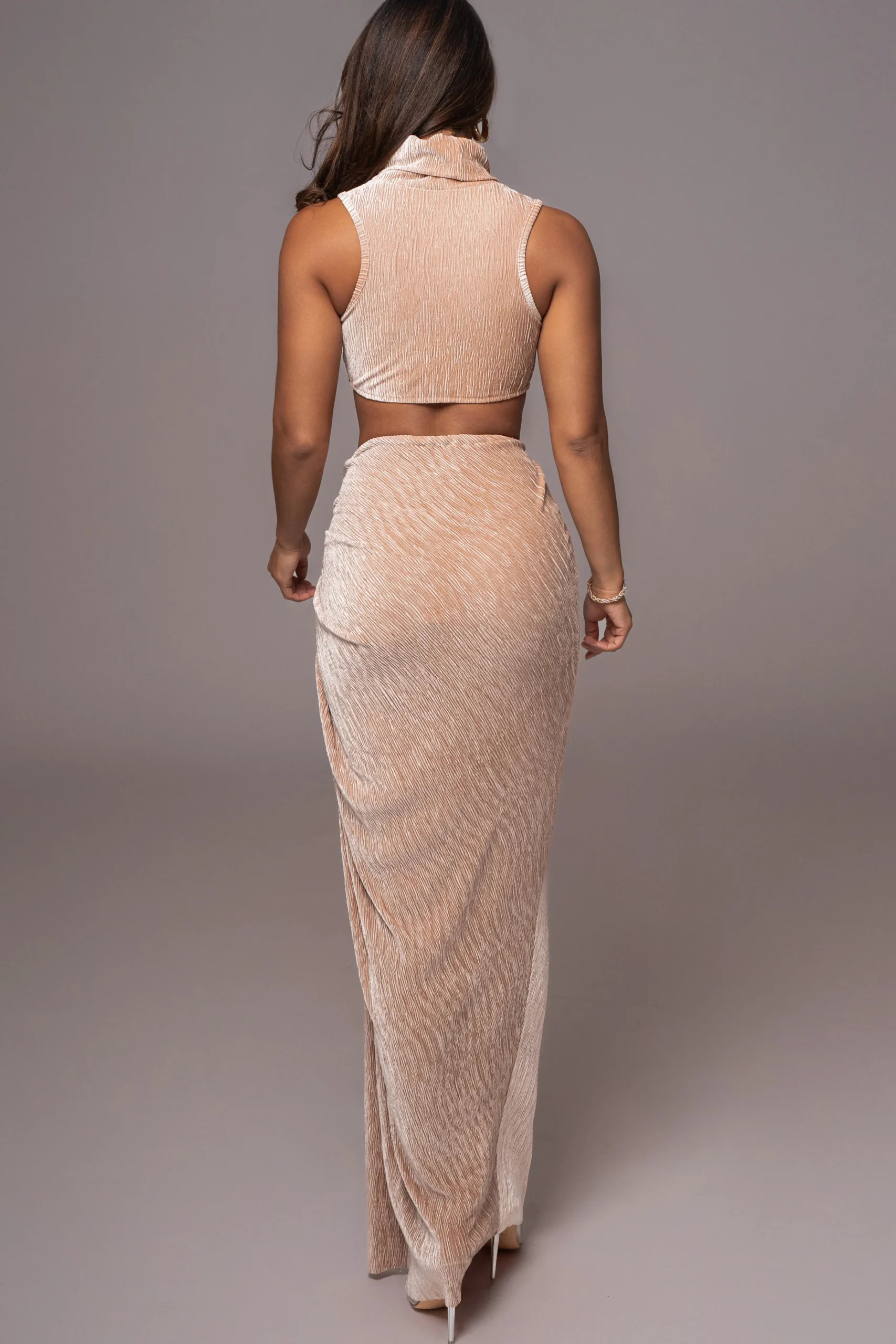beige_chosen_one_velvet_s_10.webp JLUXLABEL Beige Chosen One Velvet Skirt Set