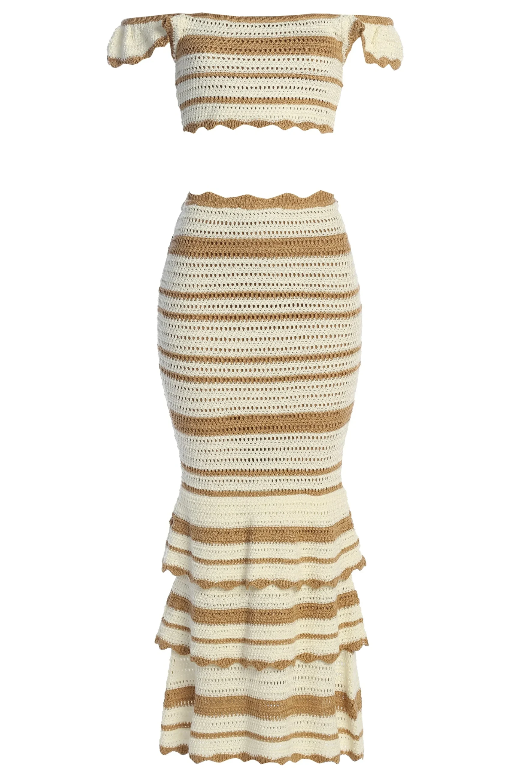 beige_corazon_ruffle_skir_1.webp JLUXLABEL Beige Corazon Ruffle Skirt Set