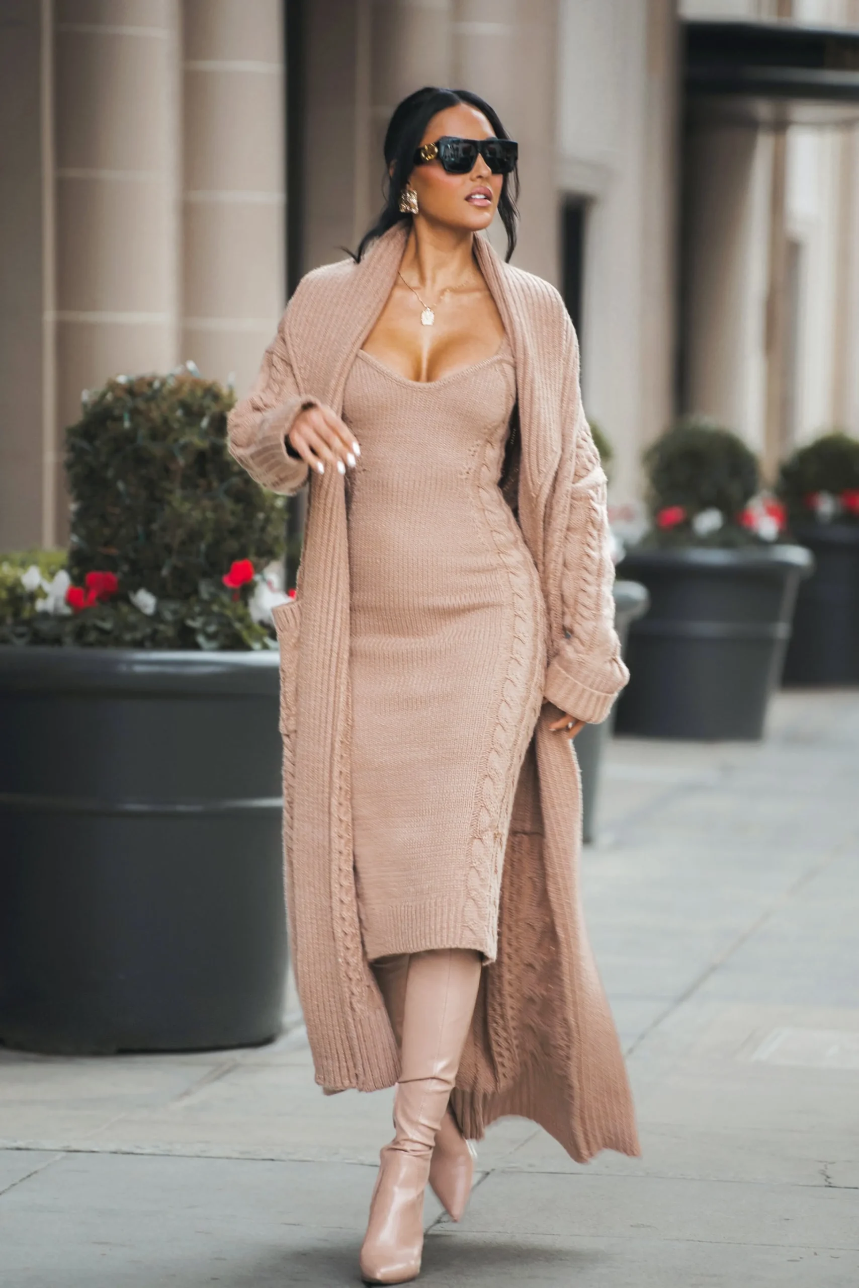 beige_daria_sweater_knit__12.webp JLUXLABEL Beige Daria Sweater Knit Dress