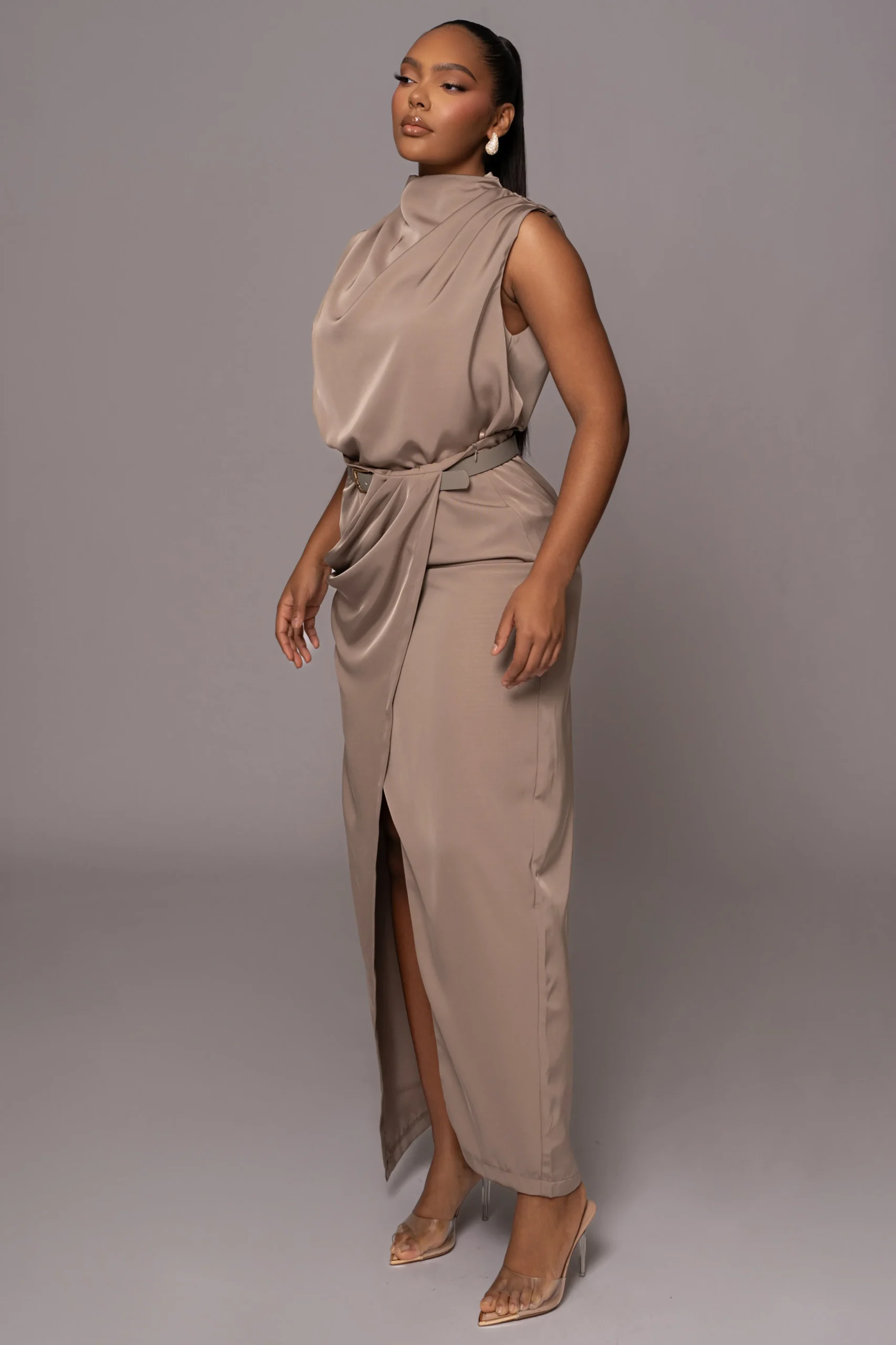 beige_desiree_mock_neck_t_3.webp JLUXLABEL Beige Desiree Mock Neck Top