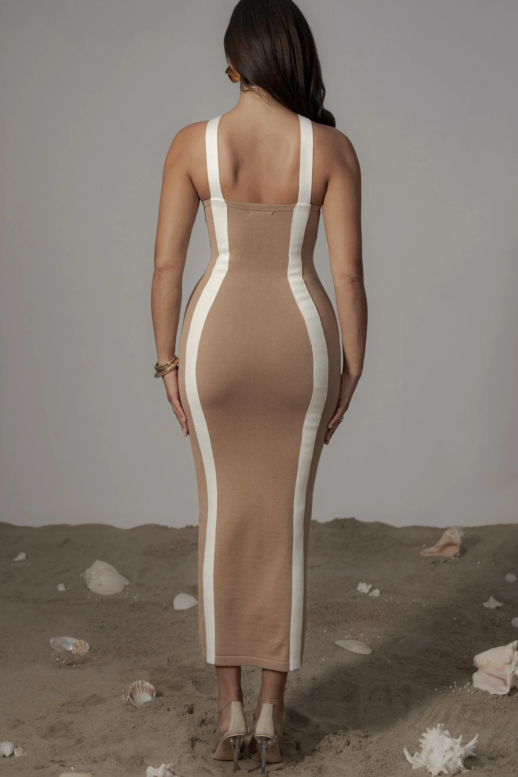 beige_fabiola_contrast_ma_3.webp JLUXLABEL Beige Fabiola Contrast Maxi Dress