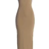 JLUXLABEL Beige Francesca Contrast Maxi Dress