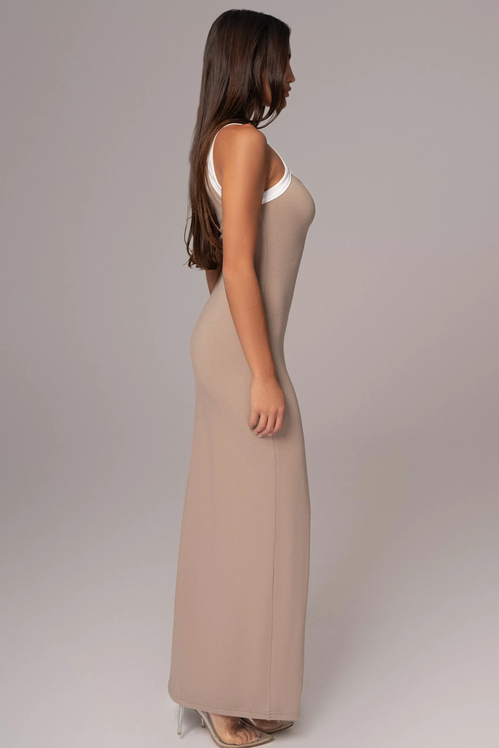 beige_francesca_contrast__6.webp JLUXLABEL Beige Francesca Contrast Maxi Dress