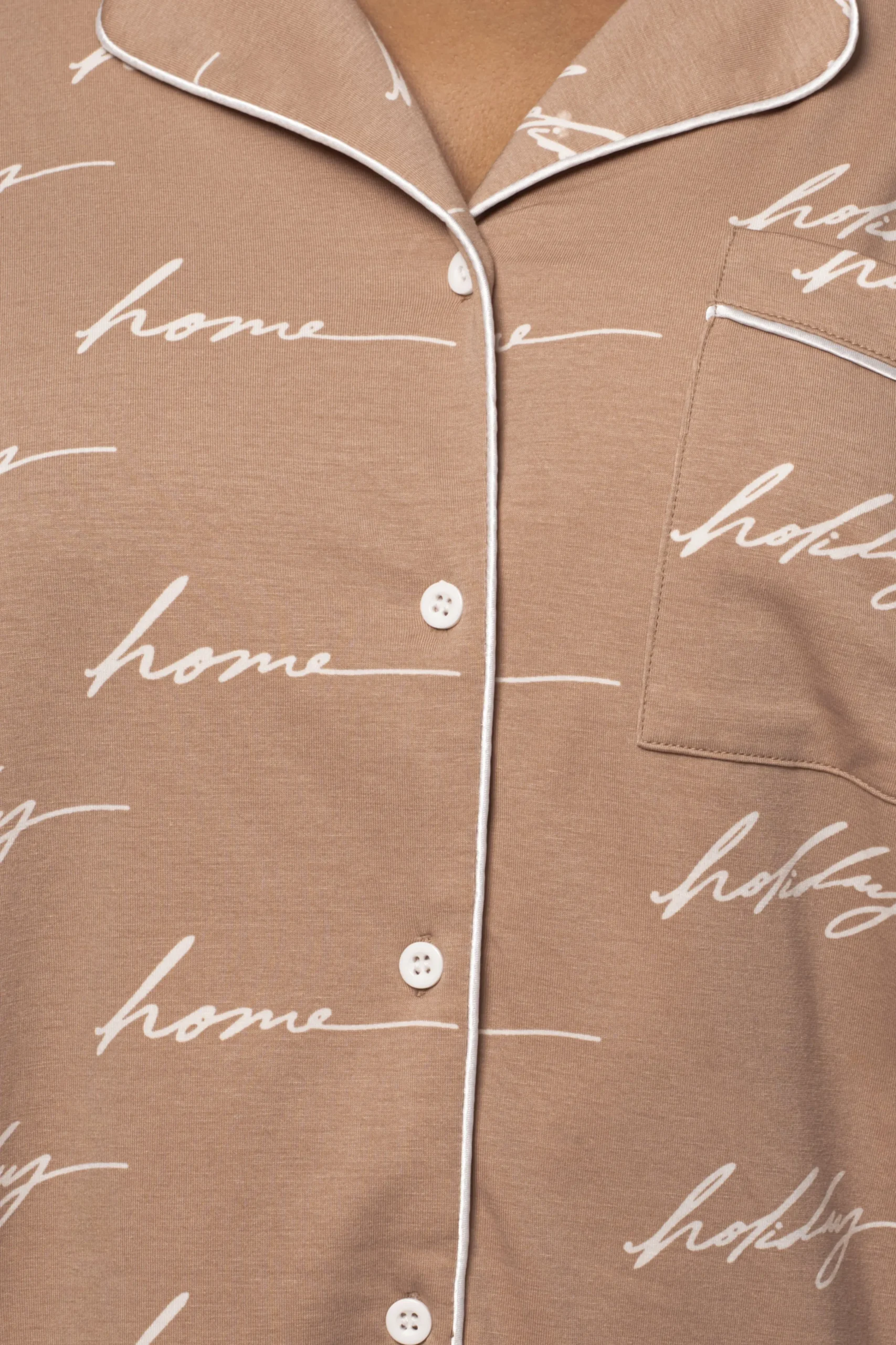 beige_home_for_the_holida_7.webp JLUXLABEL Beige Home For The Holidays Adult Pajama Set