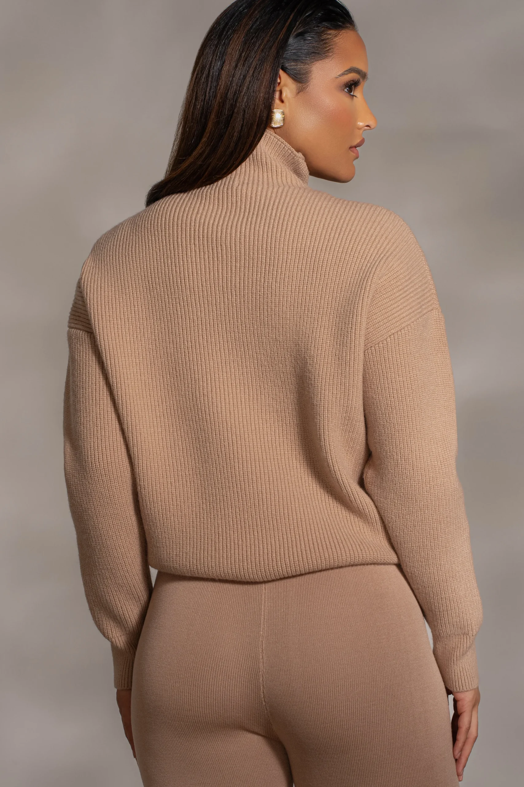 beige_jenni_turtleneck_sw_10.webp JLUXLABEL Beige Jenni Turtleneck Sweater Top