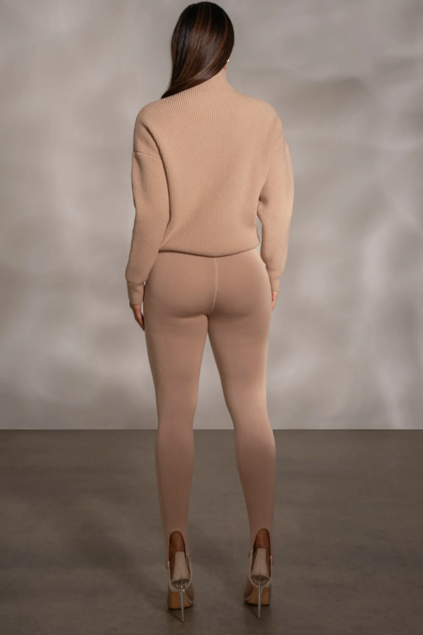 beige_jenni_turtleneck_sw_11.webp JLUXLABEL Beige Jenni Turtleneck Sweater Top