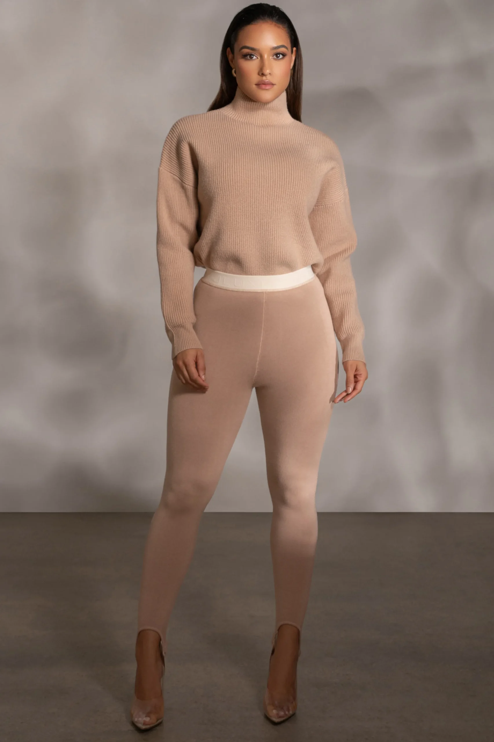 beige_jenni_turtleneck_sw_5.webp JLUXLABEL Beige Jenni Turtleneck Sweater Top