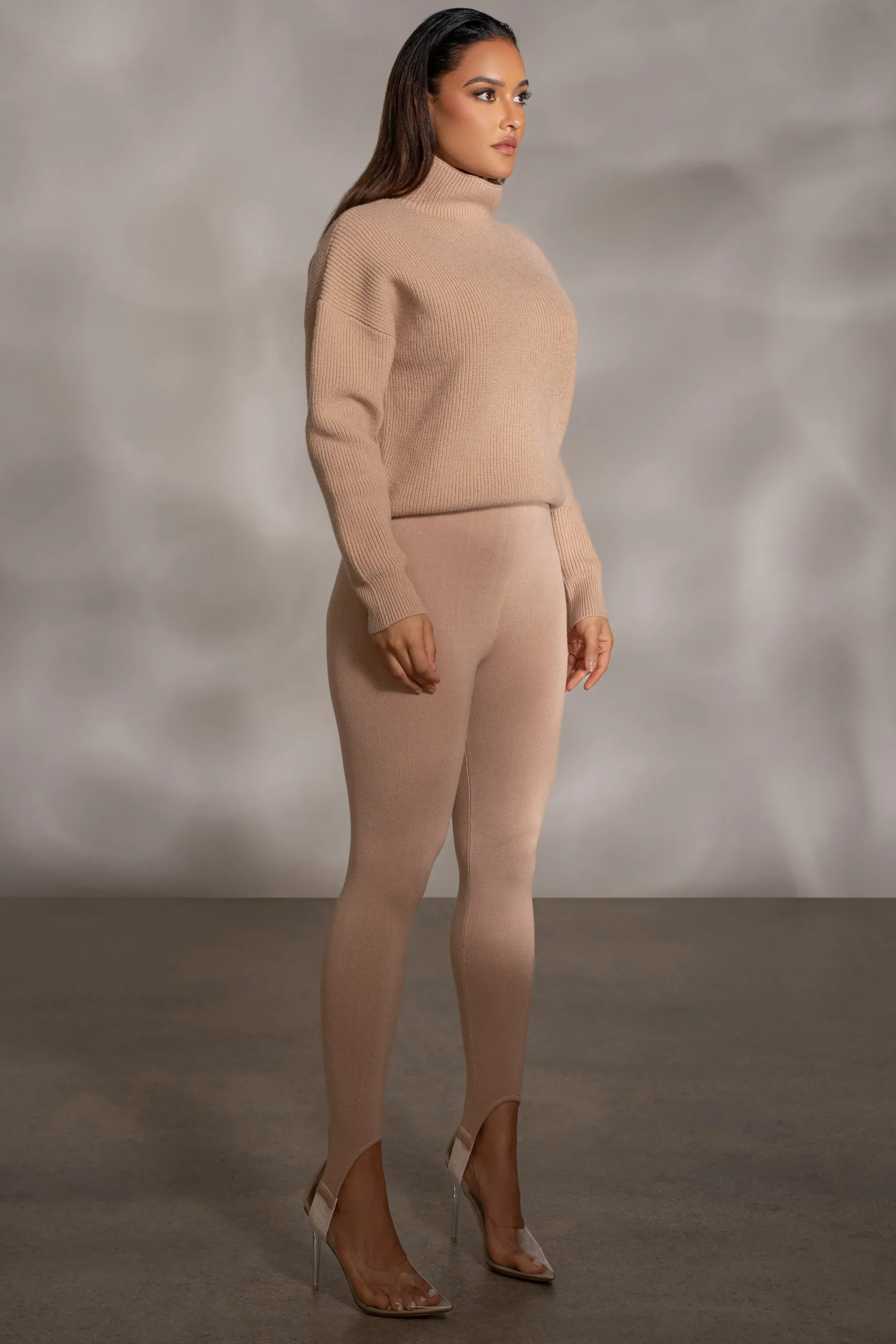 beige_jenni_turtleneck_sw_7.webp JLUXLABEL Beige Jenni Turtleneck Sweater Top