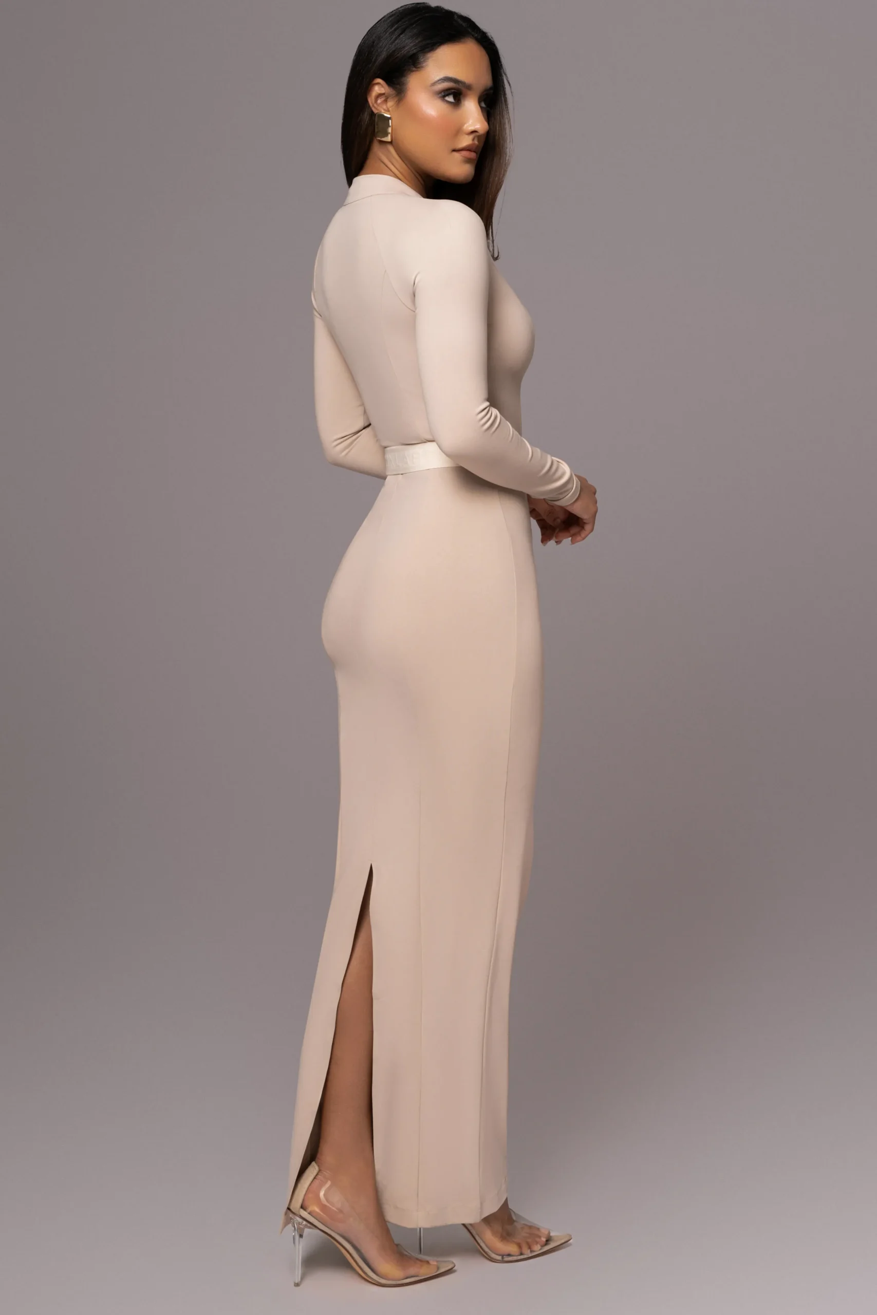 beige_movement_mock_maxi__19.webp JLUXLABEL Beige Movement Mock Maxi Dress