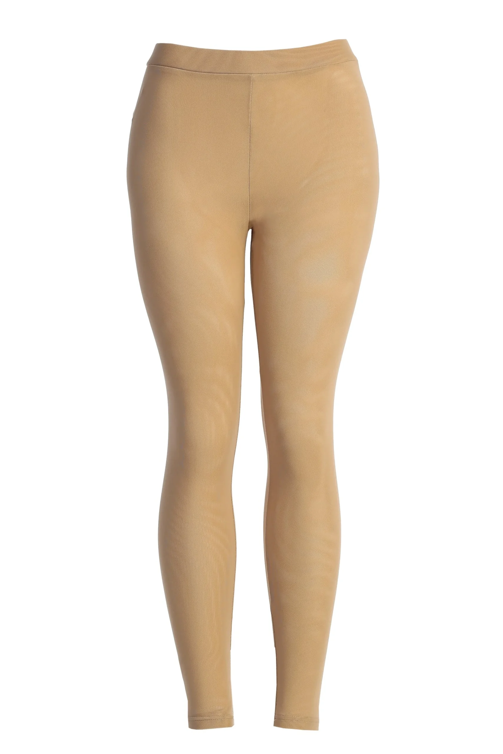 beige_nina_mesh_pants_1.webp JLUXLABEL Beige Nina Mesh Pants