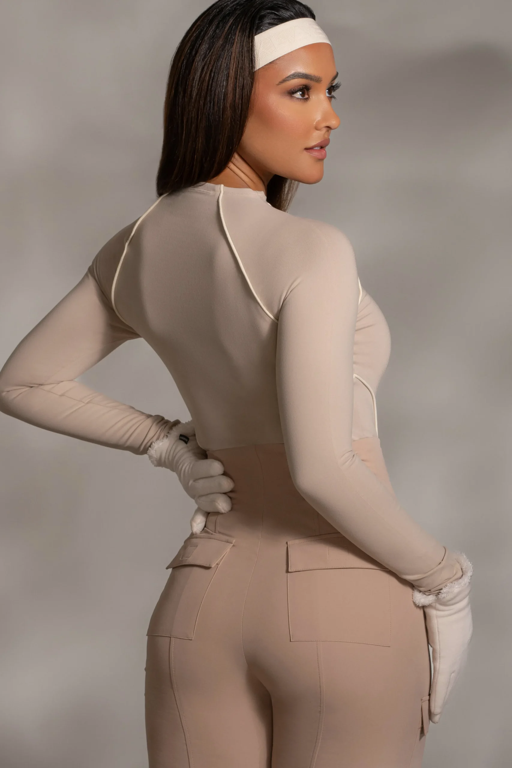 beige_rise_up_zip_front_b_7.webp JLUXLABEL Beige Rise Up Zip Front Bodysuit