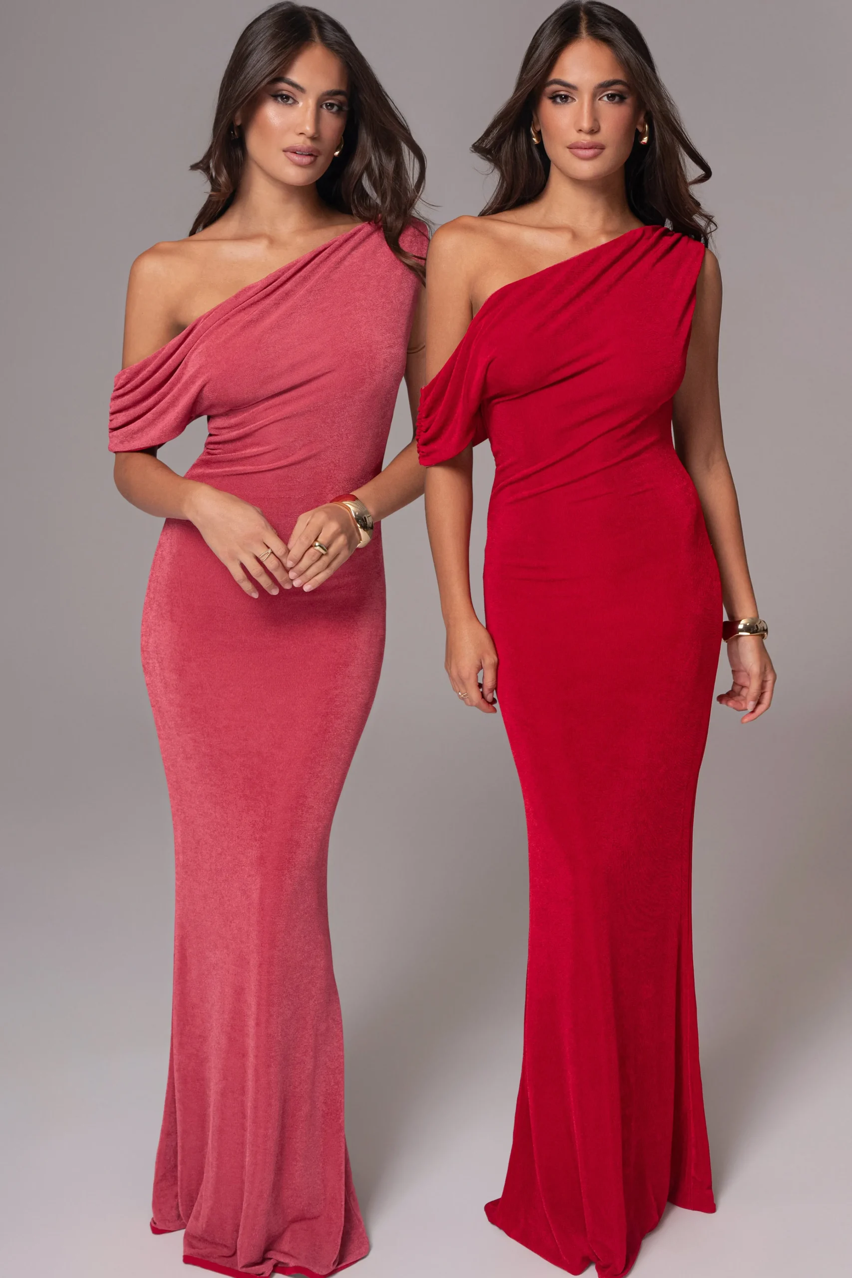 berryred_classic_elegance_0.webp JLUXLABEL Berry/Red Classic Elegance Reversible Maxi Dress