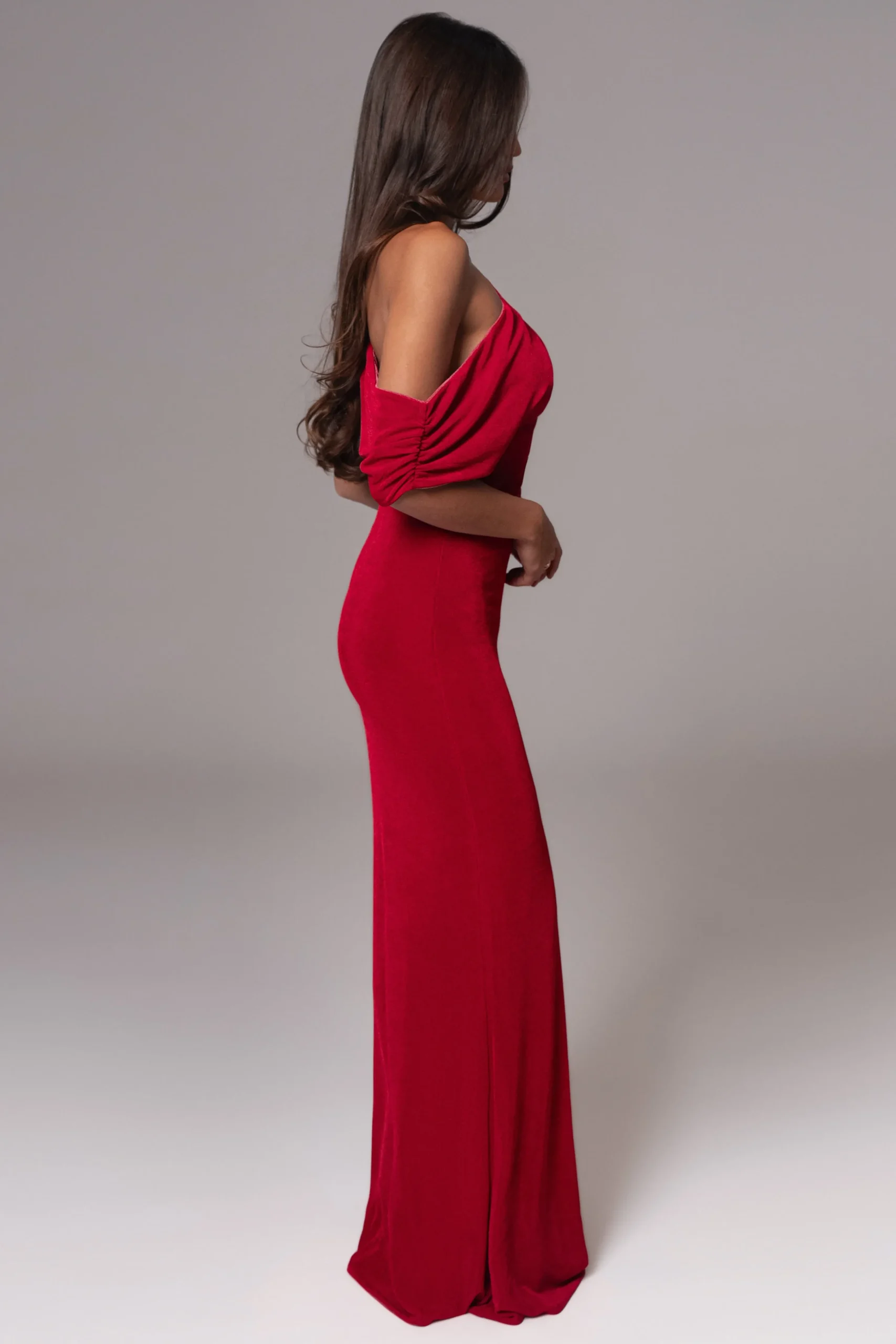 berryred_classic_elegance_16.webp JLUXLABEL Berry/Red Classic Elegance Reversible Maxi Dress