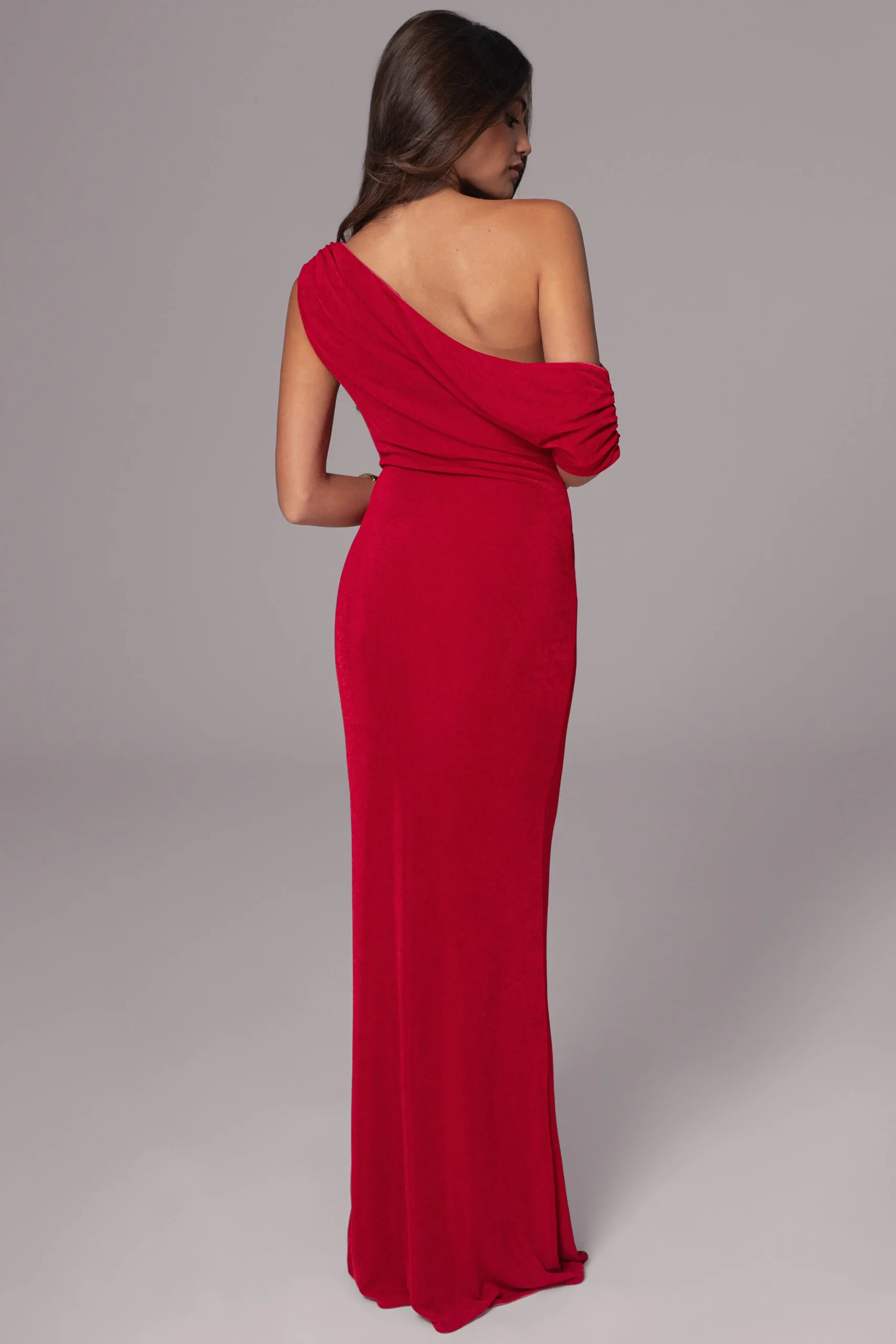 berryred_classic_elegance_19.webp JLUXLABEL Berry/Red Classic Elegance Reversible Maxi Dress
