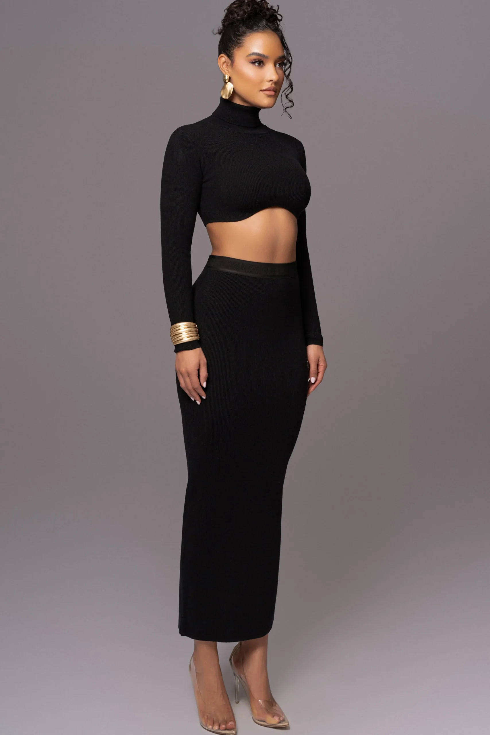 black_anise_ribbed_skirt__8.webp JLUXLABEL Black Anise Ribbed Skirt Set