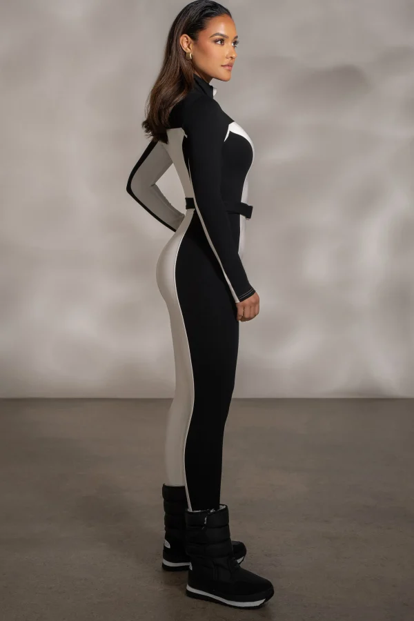 JLUXLABEL Black Arctic Rush Ski Suit