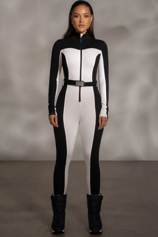 JLUXLABEL Black Arctic Rush Ski Suit