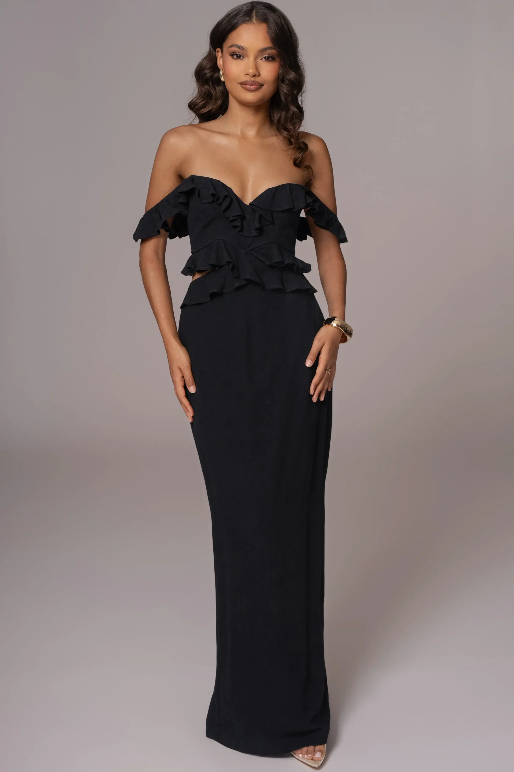 black_brighter_days_linen_0.webp JLUXLABEL Black Brighter Days Linen Maxi Dress