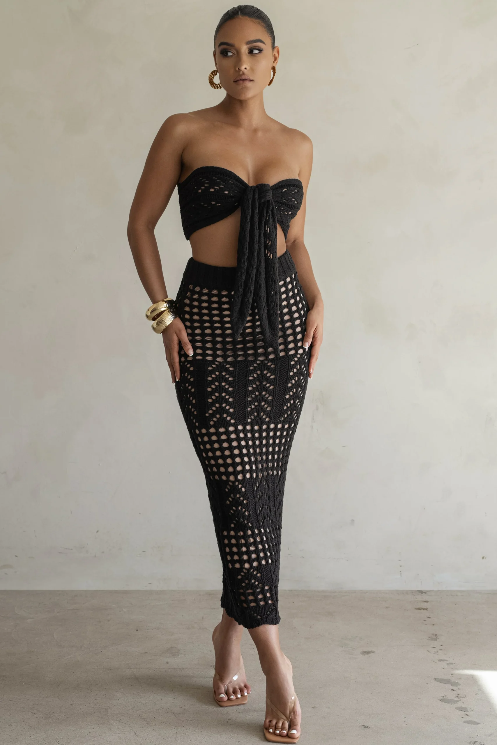 black_caribbean_skies_ski_0.webp JLUXLABEL Black Caribbean Skies Skirt Set