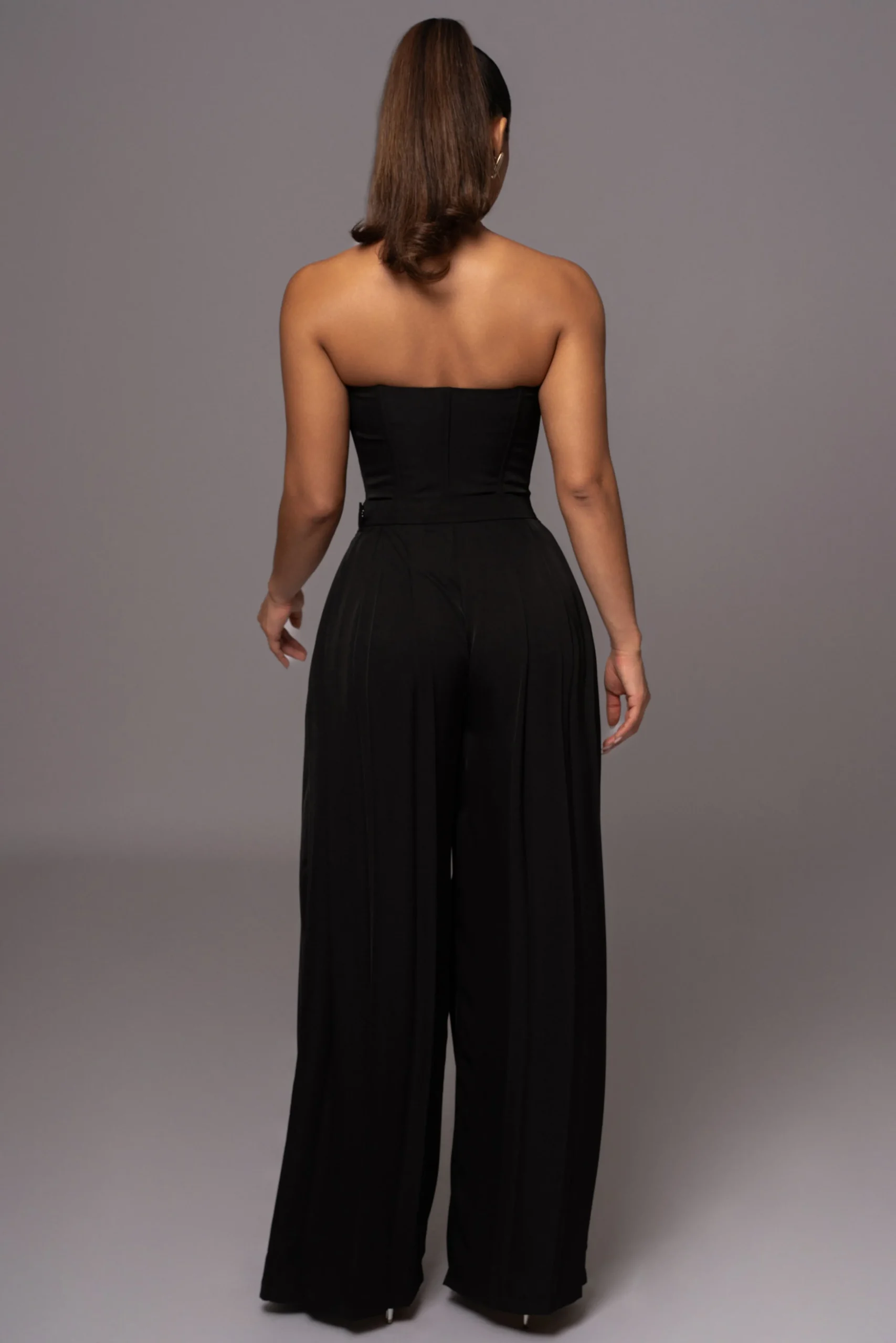 black_clara_wide_leg_plea_6.webp JLUXLABEL Black Clara Wide Leg Pleated Trousers
