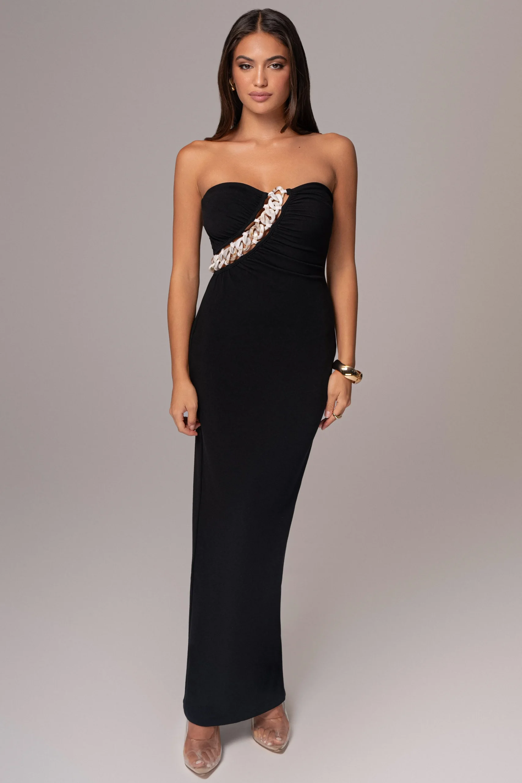 black_clarisse_one_should_3.webp JLUXLABEL Black Clarisse One Shoulder Dress