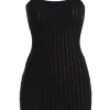 JLUXLABEL Black Cosmo Mini Dress