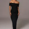 JLUXLABEL Black Custom Maxi Dress