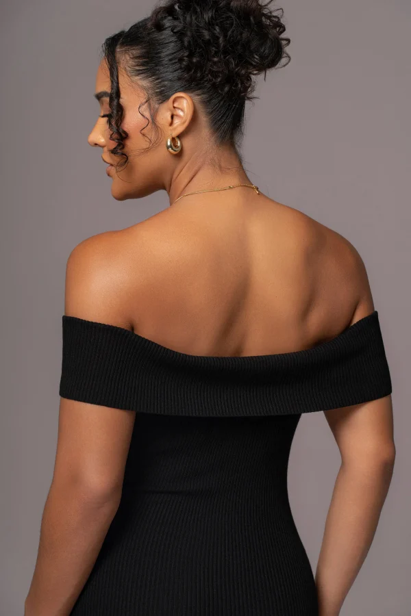 JLUXLABEL Black Custom  Maxi Dress