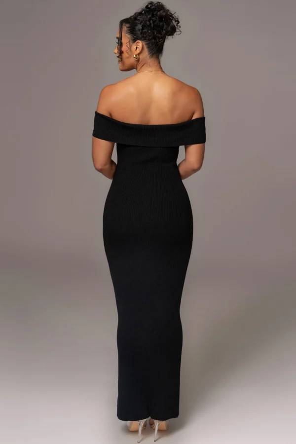 JLUXLABEL Black Custom  Maxi Dress