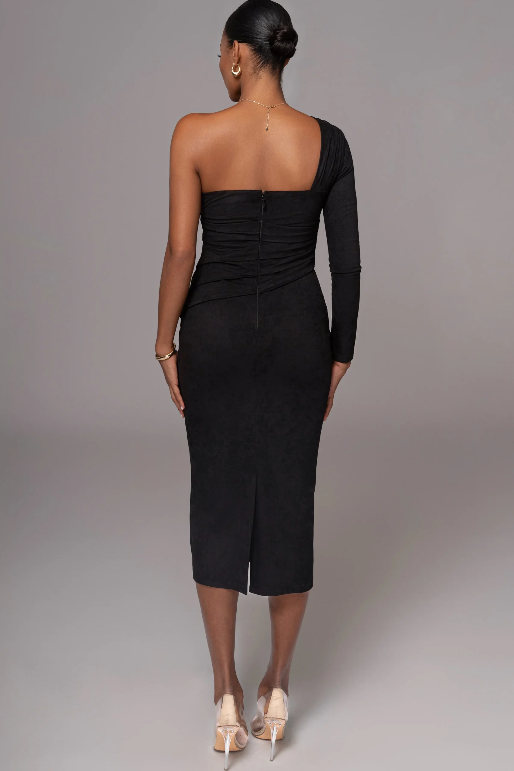 black_dayanna_suede_midi__5.webp JLUXLABEL Black Dayanna Suede Midi Dress