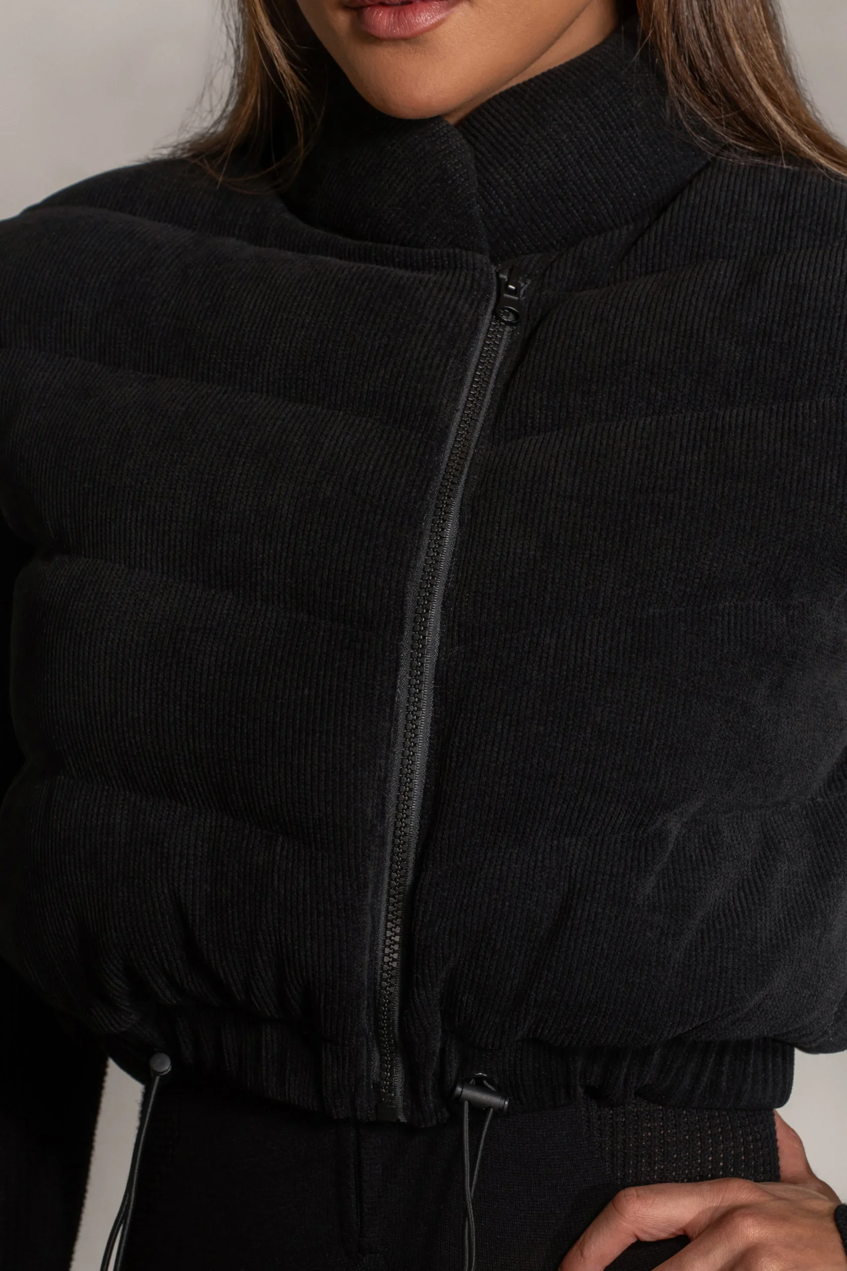 black_delma_ribbed_puffer_6.webp JLUXLABEL Black Delma Ribbed Puffer Vest