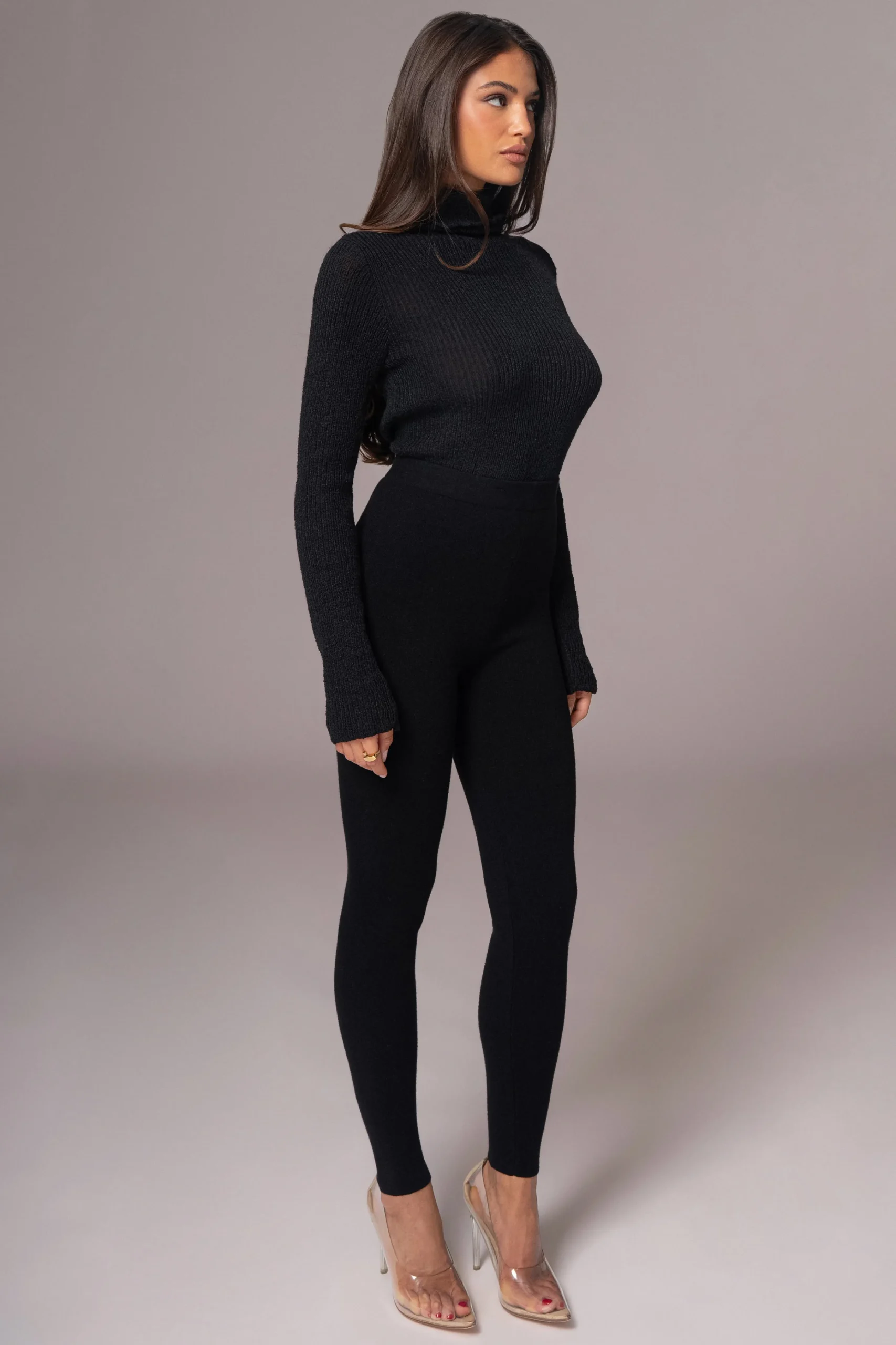 black_effortless_knit_leg_6.webp JLUXLABEL Black Effortless Knit Leggings
