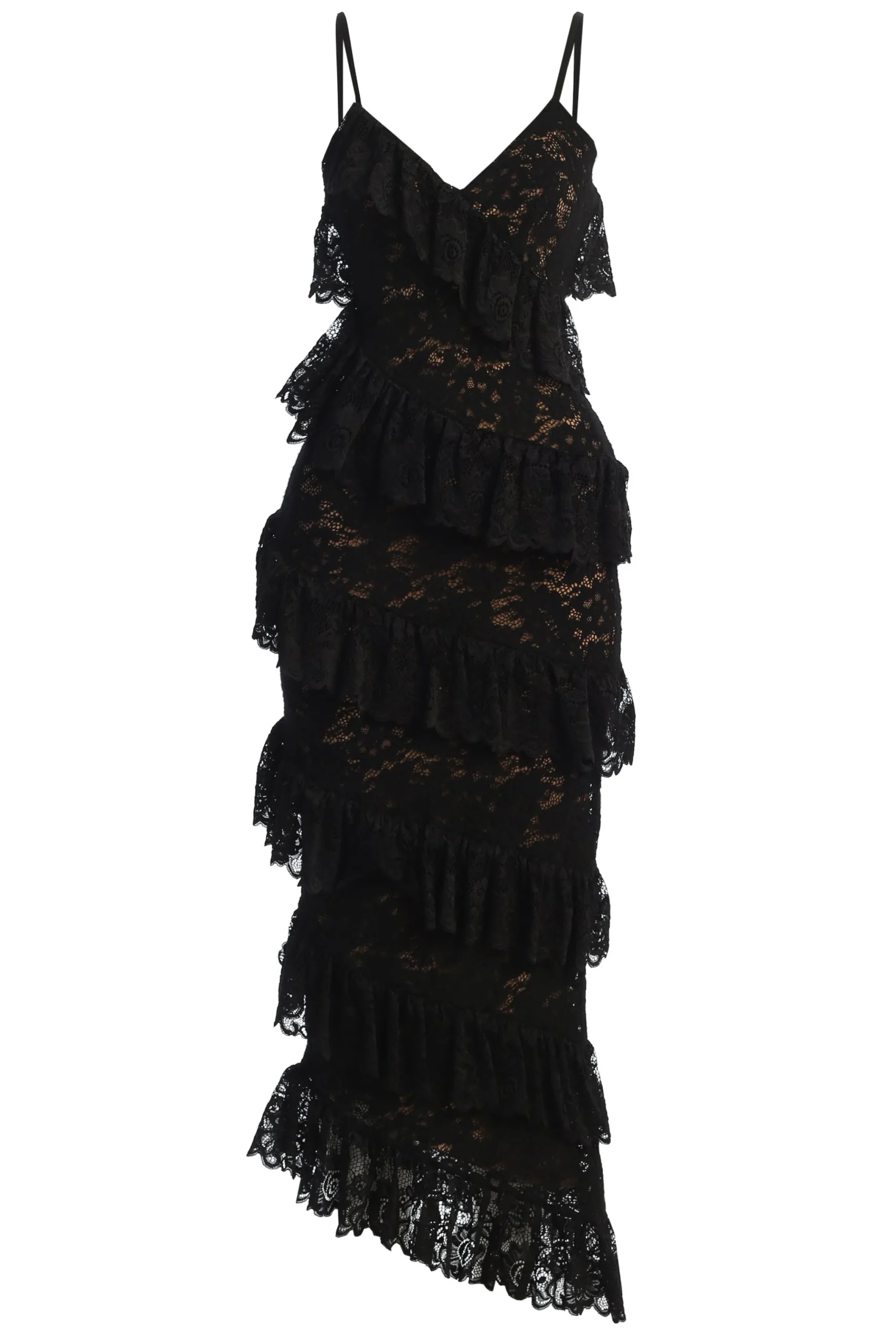 black_feeling_of_forever__1.webp JLUXLABEL Black Feeling Of Forever Ruffle Dress