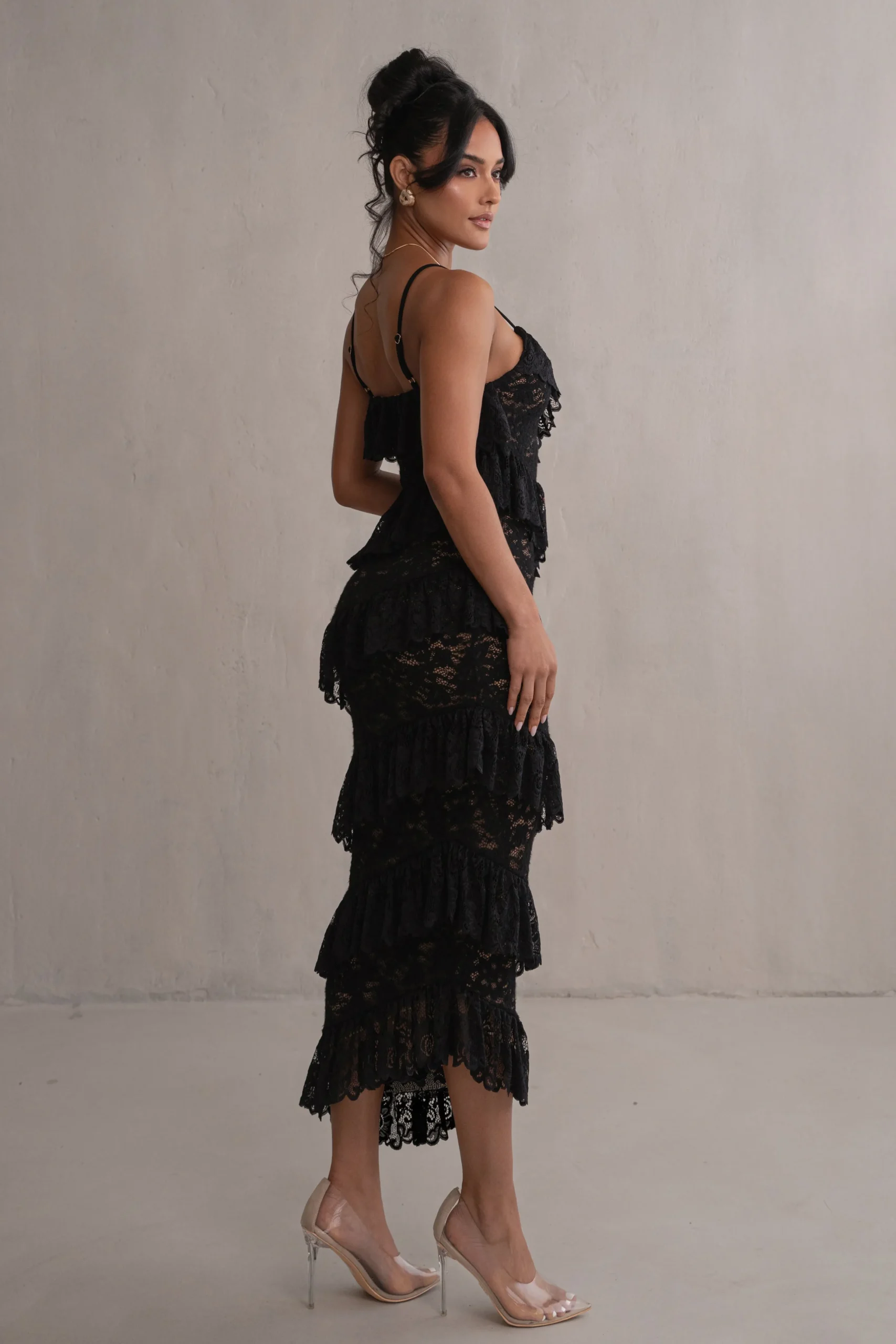 black_feeling_of_forever__10.webp JLUXLABEL Black Feeling Of Forever Ruffle Dress