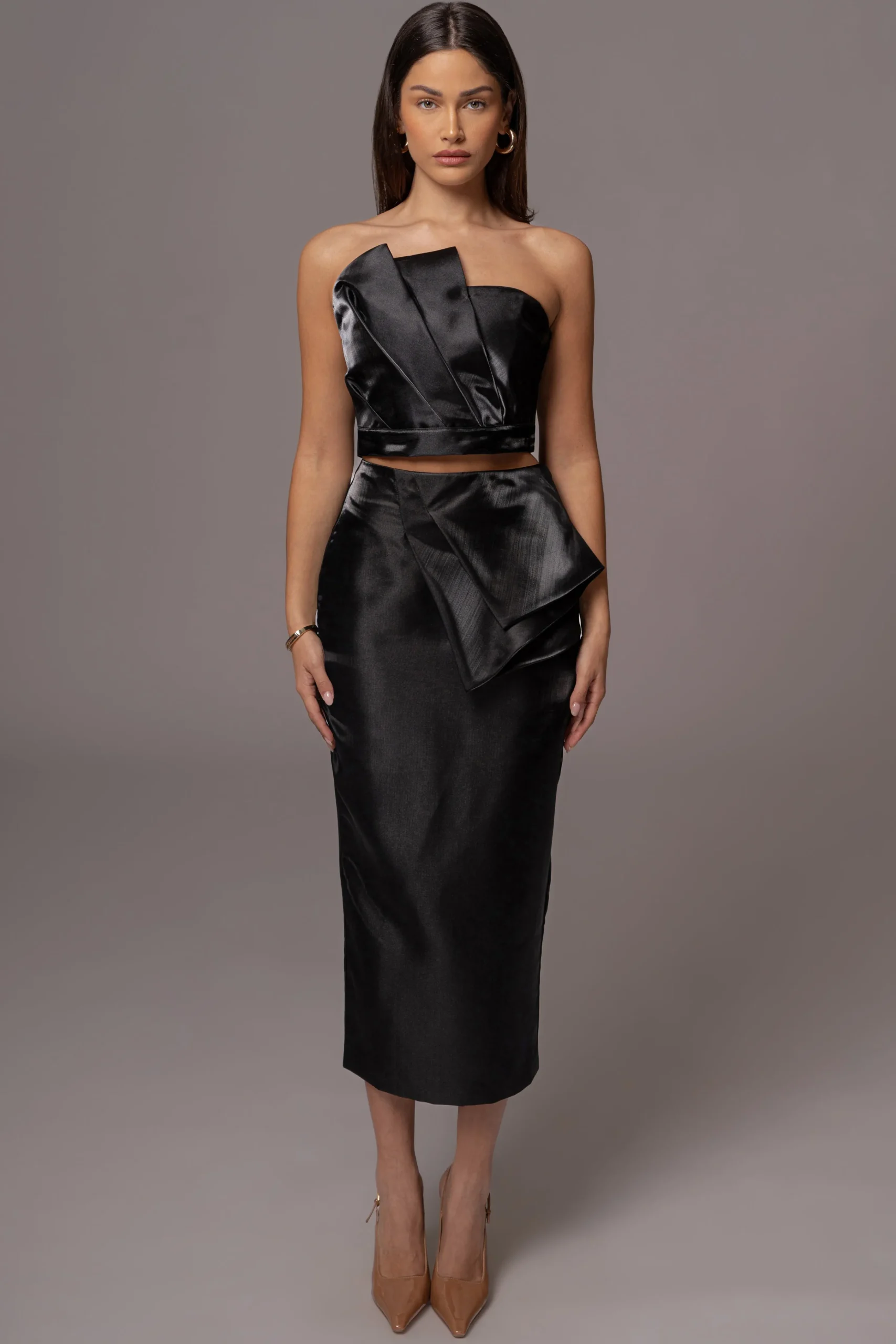 black_gala_pleated_top_3.webp JLUXLABEL Black Gala Pleated Top