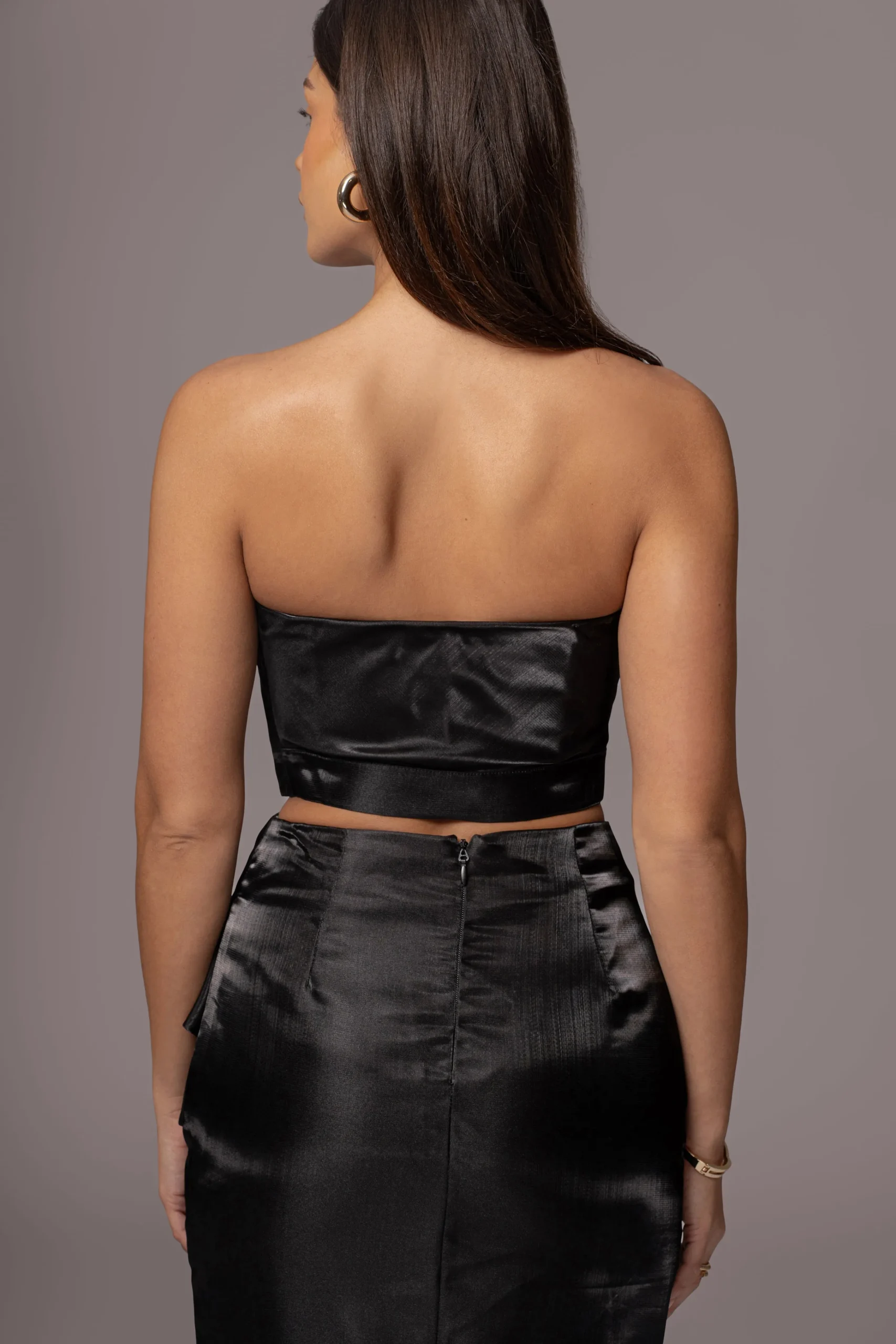 black_gala_pleated_top_6.webp JLUXLABEL Black Gala Pleated Top