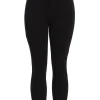 JLUXLABEL Black Golden Buckled Pants