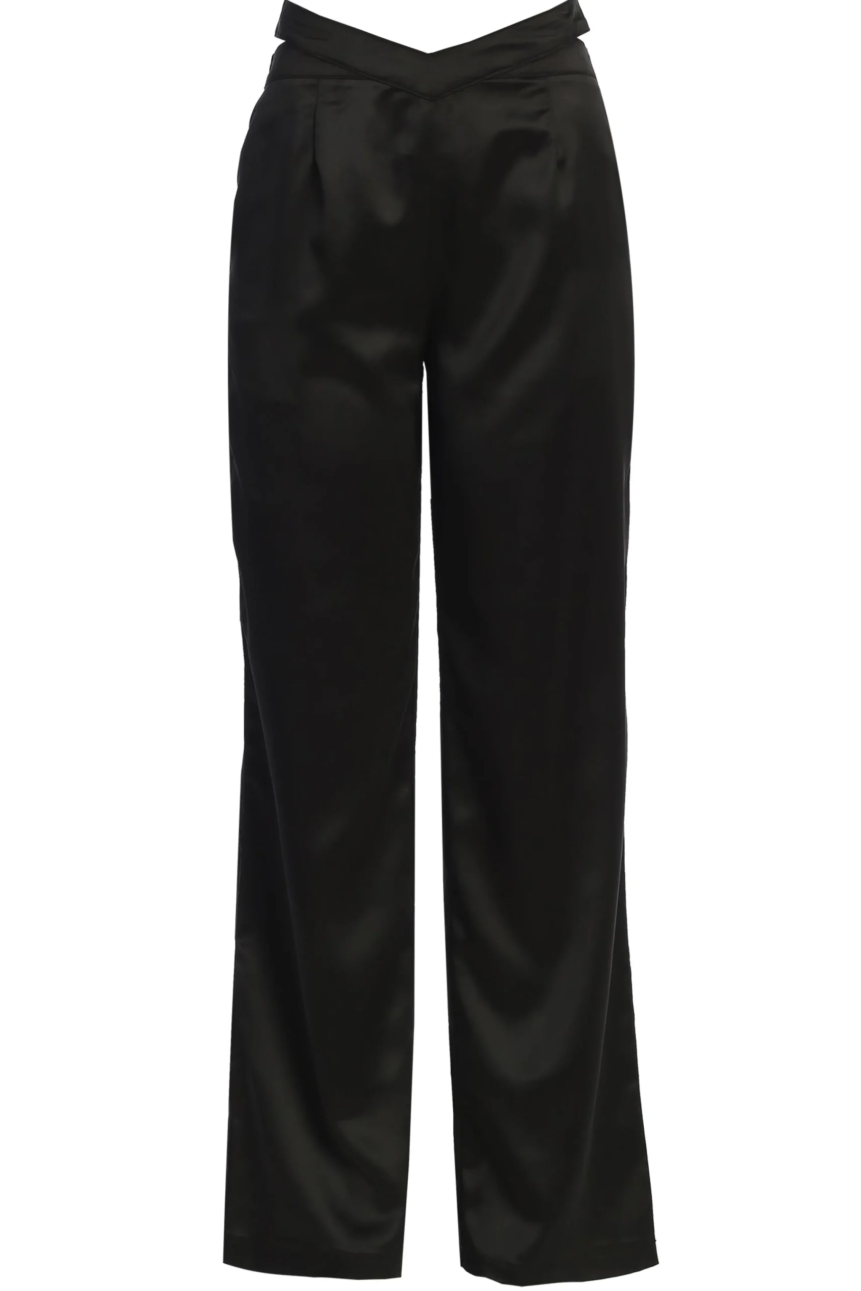 black_joana_cutout_satin__1.webp JLUXLABEL Black Joana Cutout Satin Trousers