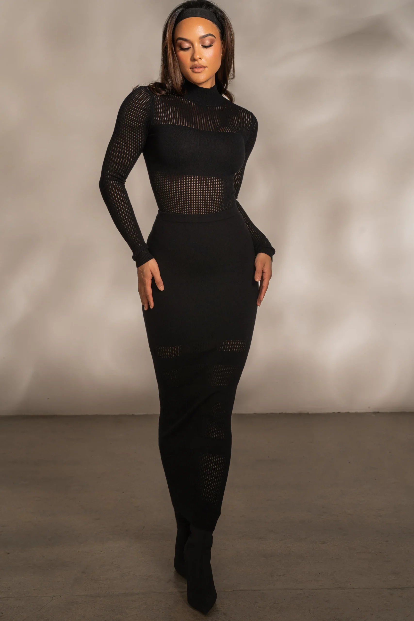 black_klaudette_knit_body_2.webp JLUXLABEL Black Klaudette Knit Bodysuit