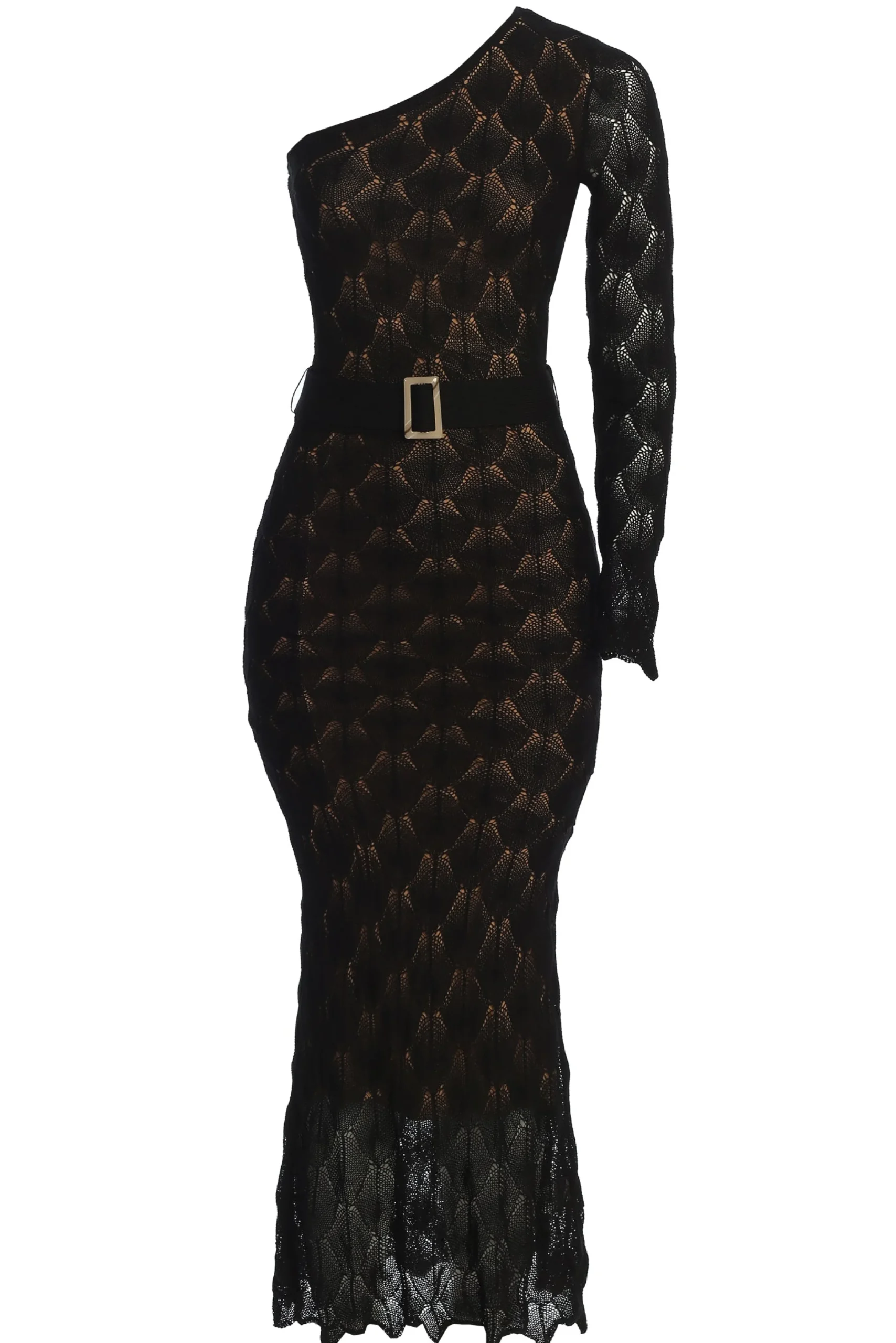 black_la_costa_one_should_1.webp JLUXLABEL Black La Costa One Shoulder Dress