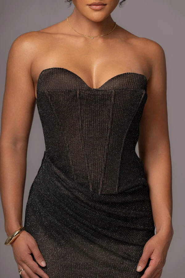 JLUXLABEL Black Lush Life Maxi Dress
