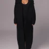 JLUXLABEL Black Malinda Sweater Knit Cardigan
