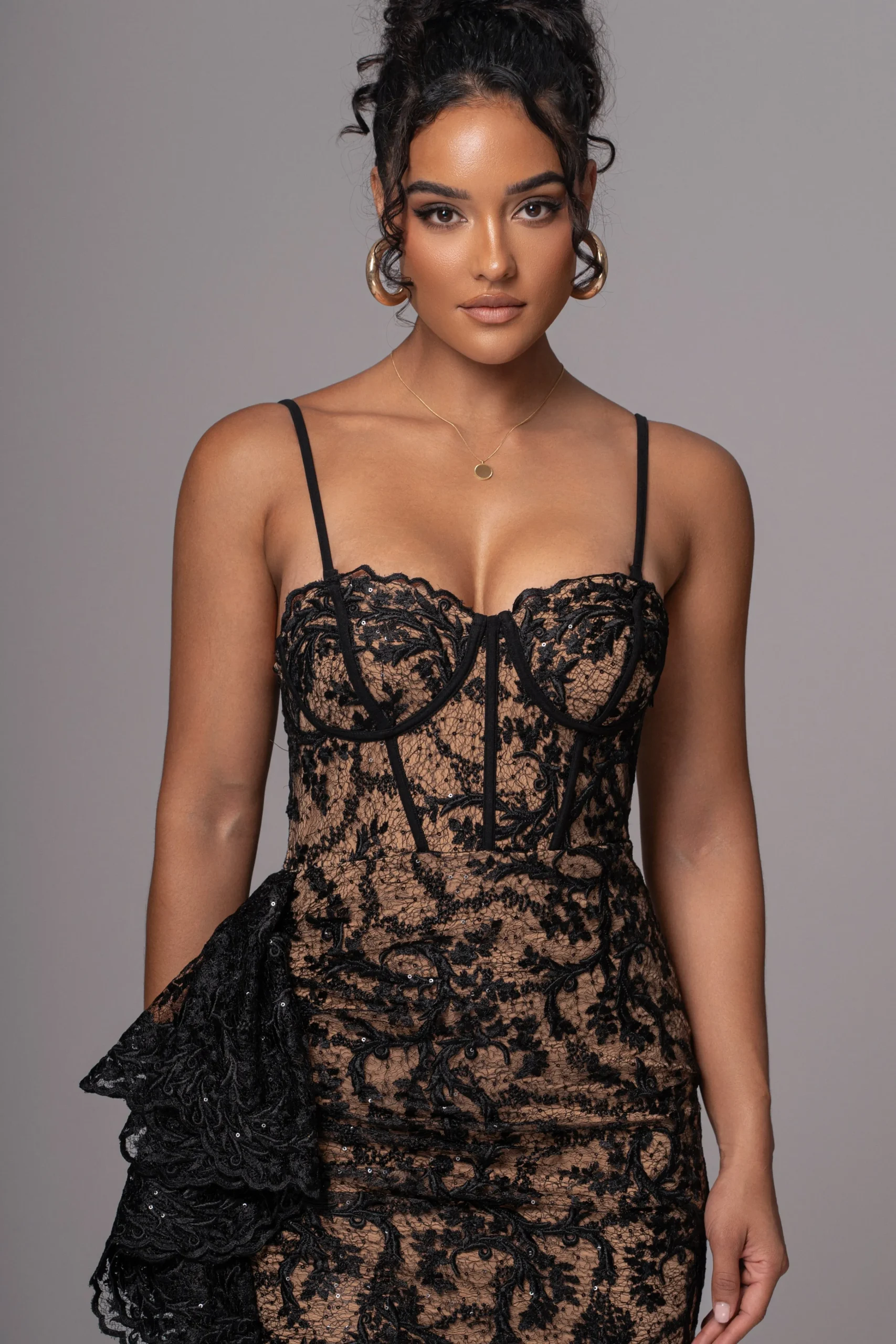 black_marilyn_lace_mini_d_2.webp JLUXLABEL Black Marilyn Lace Mini Dress
