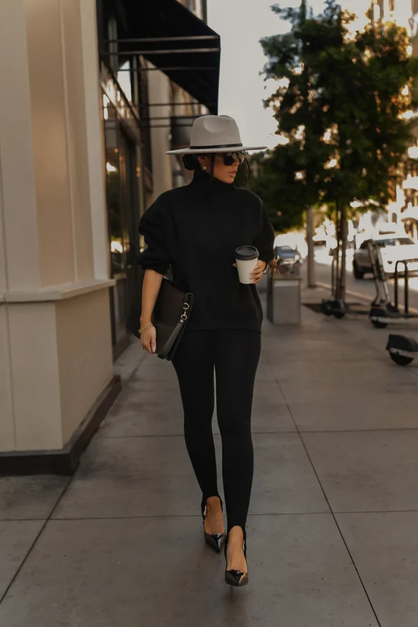 JLUXLABEL Black Marlow Leggings
