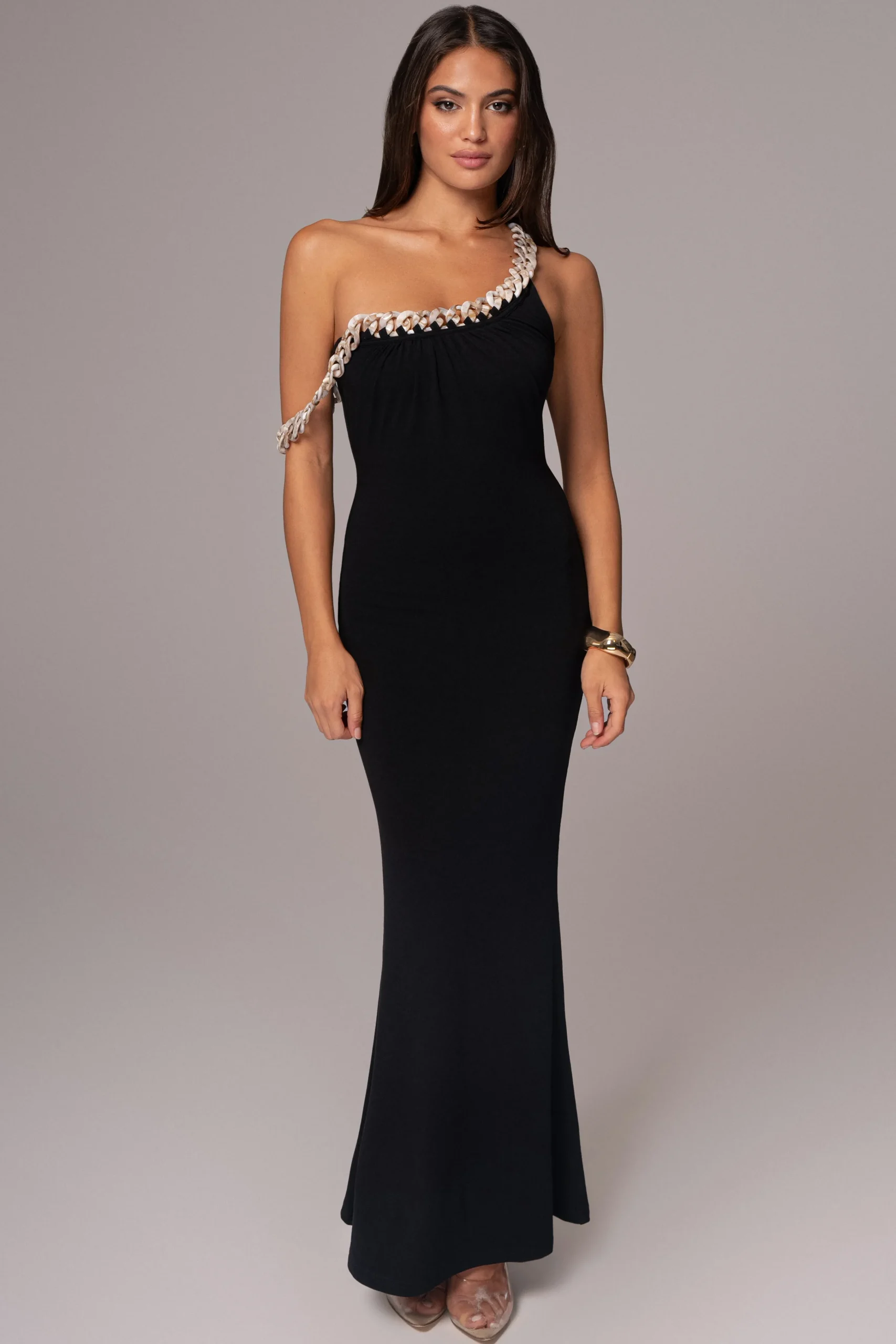 black_monette_asymmetric__0.webp JLUXLABEL Black Monette Asymmetric Dress